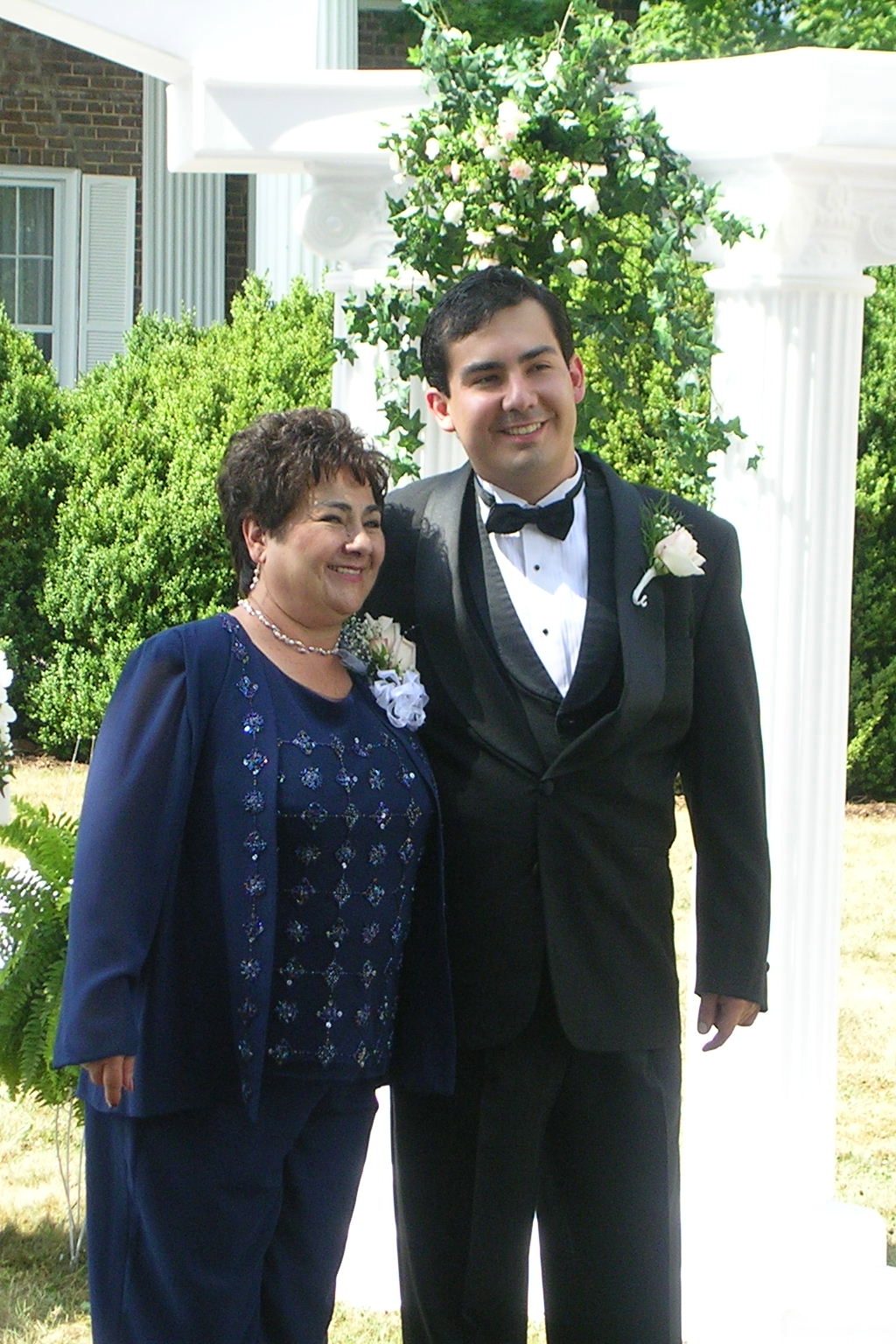 Jason and his mom.